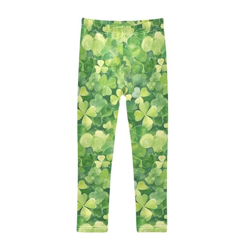 KLL Theme St Little Girls Basic Leggings Casual Full Length Yoga Pants Exercise