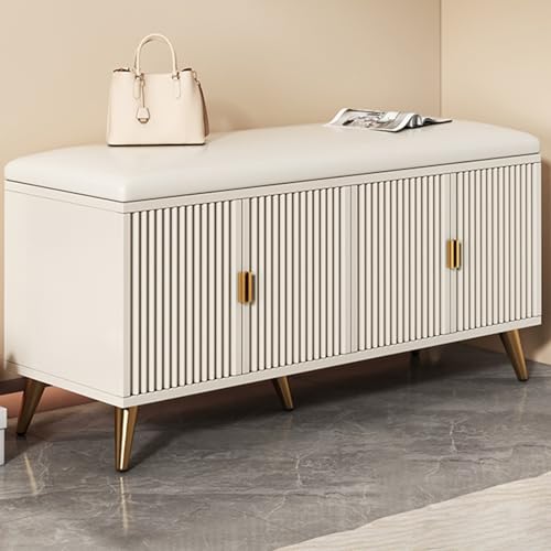 Banc à chaussures avec porte de 120 cm pour l'entrée et la chambre