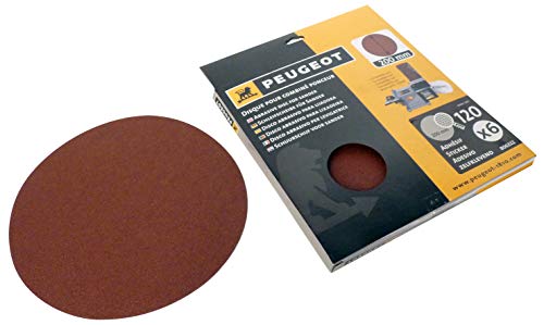 Peugeot gioco di 6 dischi abrasivi adesivi per