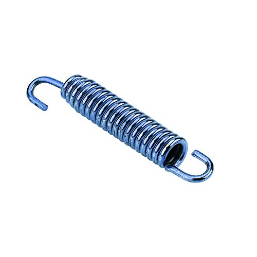 KIMISS Auspufffeder 63mm 6 stücke Spiralfeder aus rostfreiem Stahl Blau für die Modifikation von Motorradabgasen auspuff