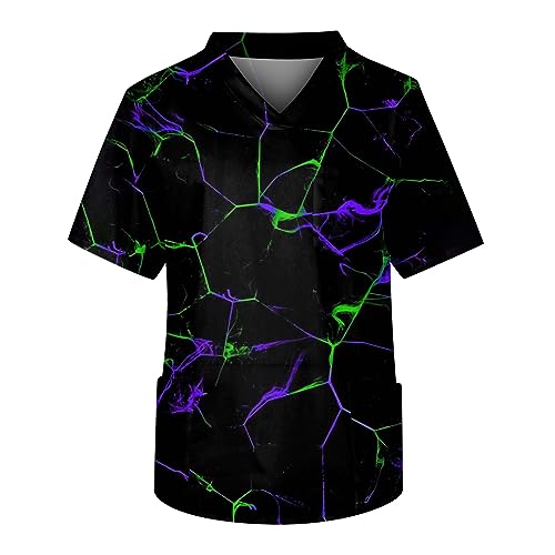 Men's Cotton T-Shirts, Summer Lightweight Casual Short Sleeve V Neck Tops with Pocket Mens Shirts Tall Tees for Men Clothing Dress Camisas Polo Hombre (XL, Black)
