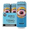 Neutonic Nootropic Productivity Energy Drink | Blue Raspberry 12 Cans | 120mg Natural Caffeine, Zero Sugar | Support Memory, Mental Clarity, Cognitive Function | Boost Focus, Energy, Brain Health