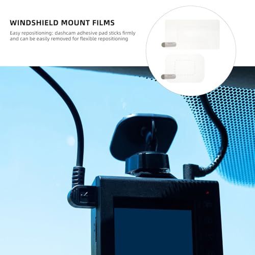 Películas electrostáticas adhesivas para cámara de coche, protector transparente de vidrio 7