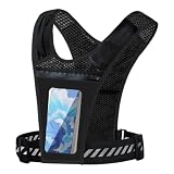 Chaleco para Correr con Vejiga de Agua Mochila Ajustable Transpirable de