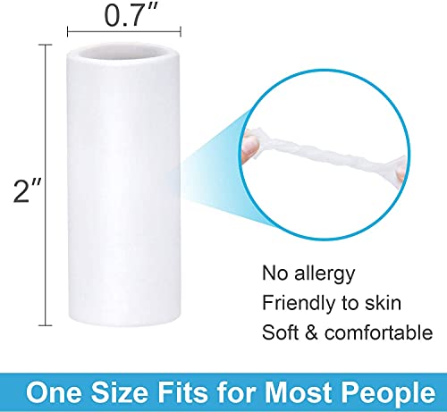 Sumifun Finger Sleeves, 8Pcs Gel Thumb Finger Tubes For Arthritis, Trigger Finger Pain, Silicone Fingers Protector For Golf, Basketball, Golf, Rugby, Cracked Finger #TOP4