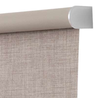 GoodHome Store Enrouleur occultant Novan Taupe 75 x 240 cm
