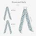 FYQZVI Cute Puppy Dog Purse Scarf Handbags For Women Scarfs Bags Band Hair Neck Scarves Silky Long Thin Satin Headscarf Fashion