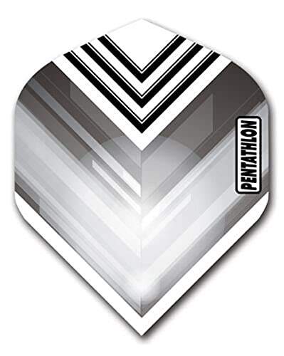 US Darts - 3 sets 9 flights Pentathlon Standard Black Dart Flights