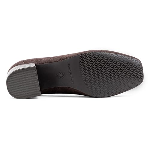 Image of Donald Pliner Women's Kressida Dress Loafers, 2 inch Block Heels for Women, Slip-On Heels for Women