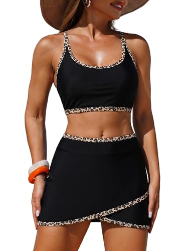 ZAFUL���f�B�[�X�J���[�u���b�N�r�L�j�Z�b�g ���b�v�X�R�[�g�t�� ���킢���c�[�s�[�X���� �o�X�X�[�c �T�}�[�r�[�`���� �g�����f�B�Ȉߑ�, A08 ���I�p�[�h, Large