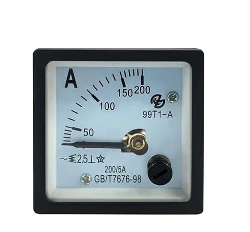Instrument de mesure de courant 99T1-A avec ampèremètre AC et compteur de fréquence