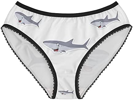 SpreadPassion Shark Panties, Shark Underwear, Briefs, Cotton Briefs, Funny Underwear, Panties For Women