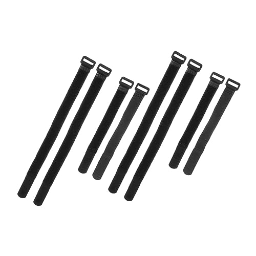 HANABASS 8Pcs Nylon Bike Rack Straps for Mountain Biking Lengths Durable Bike Wheel Stabilizer Secure Fastening for Bikes Motorcycles Easy to Use Tie Downs