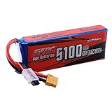 🔋【Anwendung】- Sunpadow 3S 11,1V 5100mAh Lipo-Akku geeignet für alle RC Buggy Fahrzeuge Auto LKW Boot Tank Truggy Rennsportmodell (nur wenn die Spannung, Dimension und der Stecker übereinstimmen, dann wird es passen).