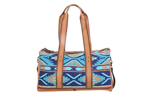 STS Ranchwear Mojave Sky Duffel Multi/Blue Aztec One Size3