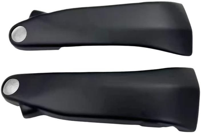 Motorcycle Side Wind Wing for Panigale V4 V4S V4R 2018-2023 Fiber Color Frame Covers Fuel Tank Side Panels Fairing Kit Motorcycle Accessories(Black)