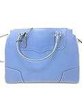 Rebecca Minkoff Amorous Satchel Blue Bag Tote Shoulder Hobo Handbag Leather