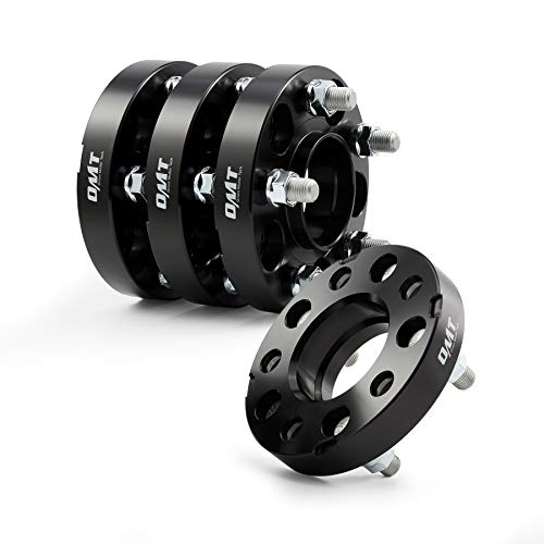 Orion Motor Tech 5x4.5 Hubcentric Wheel Spacers 1 inch 70.5mm Bore with M14x1.5 Studs Compatible with 2015-2022 Ford Mustang EcoBoost 2020-2022 Explorer, 25mm Hub 5x114.3 Wheel Spacer Kit, Set of 4