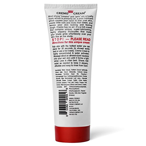 Cremo Original Shave Cream, Astonishingly Superior Smooth Shaving Cream Fights Nicks, Cuts And Razor Burn, 1 Ounce #TOP1