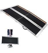 Amazon.co.jp: LEMNISCATE 車椅子用スロープ 長さ61cm 幅72cm 耐荷重