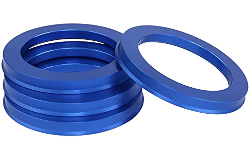 Image of 87.1 to 108 Hub Centric Rings (Pack of 4) Aluminium Alloy Wheel Center Rings Hubrings 108 to 87.1 ID=87.1mm OD=108mm