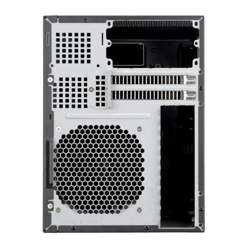 Image of SilverStone Technology CS240 4-Bay U.2 Tri-Mode Hot-Swap High-Performance Mini-ITX NAS Chassis, SST-CS240B