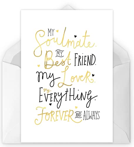 Vending India Personalised Greeting Card - Love / Romance / Valentine ( My everything )