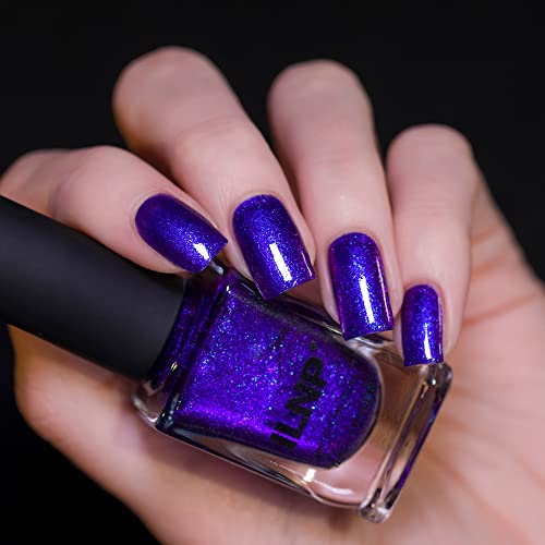 Image of ILNP Last Call - Rich Blue-Violet Shimmer Nail Polish