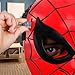Marvel Spider-Man Glow FX Mask, Light-Up Role Play Toy, Super Hero Toys for Kids Ages 5+