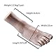 WJH Silikon Füße Modell - Simulation der männlichen Fuß - Schuh-Socken-Anzeige Art Skizze Nail Medical Malerei Pediküre Unterricht Schöne Beine,A Pair