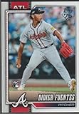 2026 Topps Didier Fuentes Braves Rookie Baseball Card