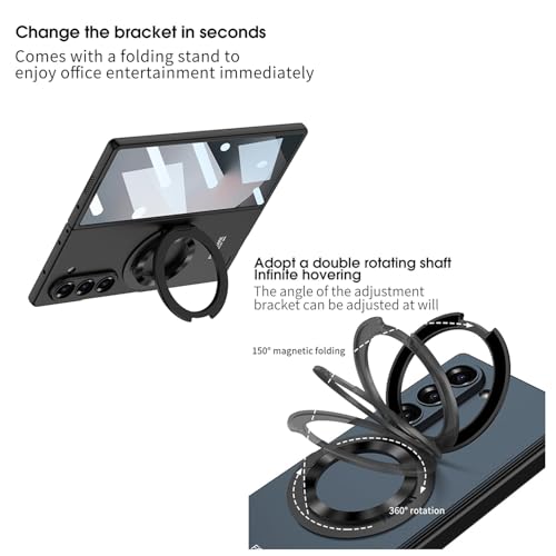 Coque compatible avec Samsung Galaxy Z Fold 7 argent antichoc