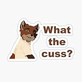 Fantastic Mr Fox - What The Cuss? Sticker - Sticker Graphic - Waterproof - Fade Resistant Die Cut