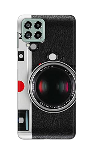 Image of Printed Hard Back Cover Case for Samsung Galaxy M53 5G Back Cover (Vintage Camera) -702