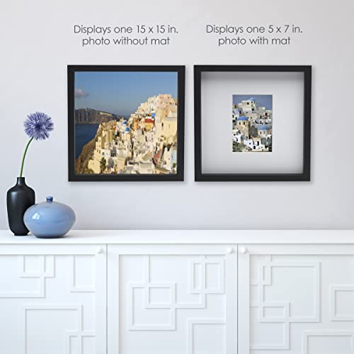 Mikasa Gallery 5X7-Inch Matted Picture Frame, 16X16-Matted 5X7, Black #TOP3