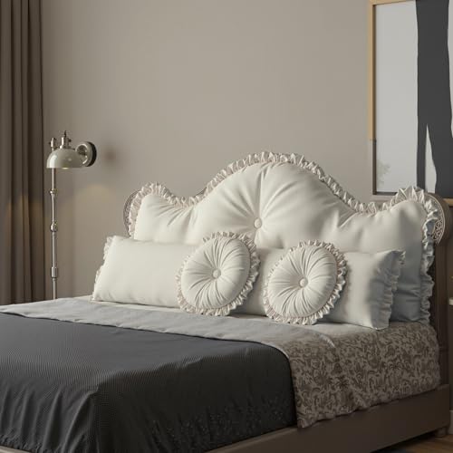 Coussin de lecture dossier lit grand format dossier canapé dehoussable lavable - 2