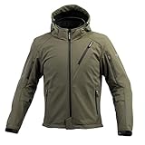 [KOMINE] JK-5792 プロテクトソフトシェルウインターパーカ イフ バイク用 CE プロテクター 防寒 ロングシーズン 07-5792 Neo Olive L