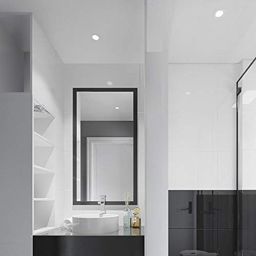 Processeur rotatif en retrait LED downlight encastrable pour plafond intérieur
