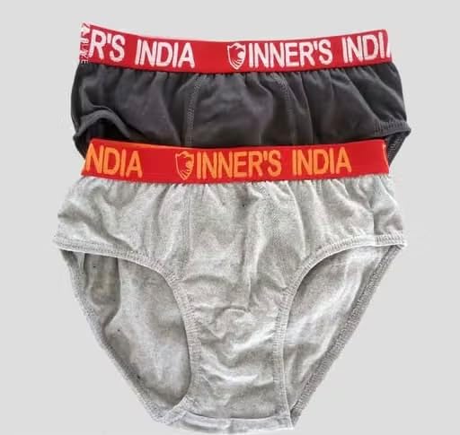 Image of Ever Rich Mens Pure Cotton Briefs Innerwear Under Garment Combo Offer Pack of 6Pc (Natural Assd, Colors) S to XL