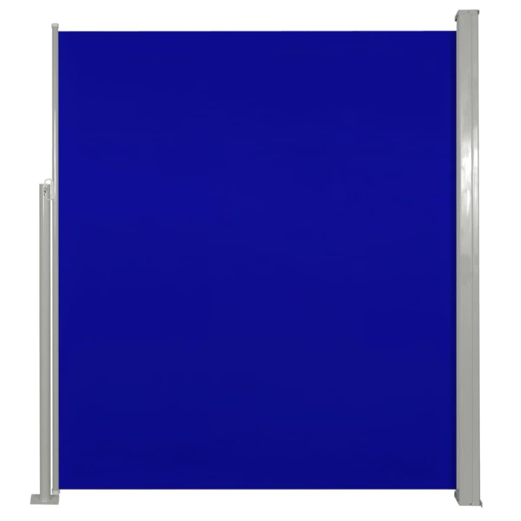 Osłona balkonowa, balkonowa, markiza boczna, 160 x 300 cm, niebieska