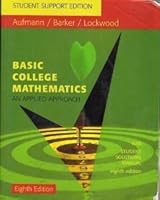 Basic College Mathematics: An Applied Approach with Student Solutions Manual 0547166338 Book Cover