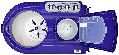 Image of Whirlpool 8 kg Semi-Automatic Top Loading Washing Machine (ACE TURBO DRY 8.0, Coral Purple, 2X Drying Power)