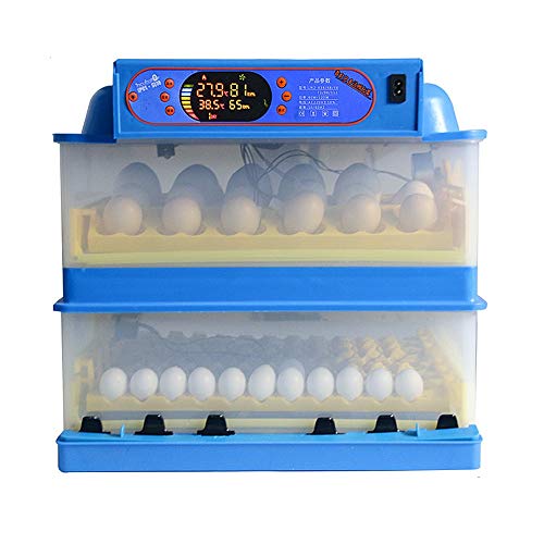 ZFF Large Digital Egg Incubator Hatcher Automatic Water Intake And Egg-turning Intelligent For Farm Chickens Ducks Goose Poultry Breeders (Size : 120 Eggs)