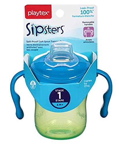Miniatura 3 de Playtex First Sipster Cup con tapa Twist 'n Click  7 oz  Niña  Varios colores y estilo