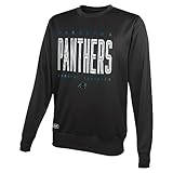 Outerstuff NFL Men's Top Pick Performance Fleece Crew Neck Pullover Sweatshirt, Carolina Panthers, Large