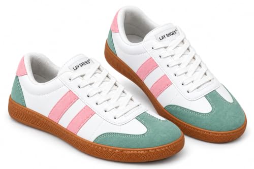 Image of Casual Sneaker Shoes for Women | Soft Cushioned Insole | Sneakers for Woman | Lightweight | Comfortable | Stylish, Trendy Girls and Women Sneakers with Laces