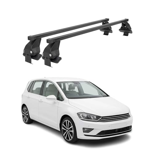 Barres de toit OMAC pour VW Golf Sportsvan pour transporter vos vélos et bagages