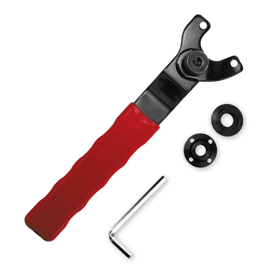 Chiave Regolabile Per Smerigliatrice Angolare - 10-48mm, Con Flange E Chiave A Brugola - Foto 3