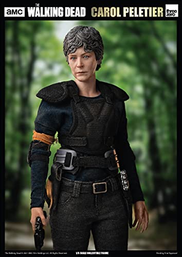 Threezero The Walking Dead: Carol Pelteier 1:6 Scale Collectible Figure,Multicolor #TOP5