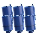 AQUA CREST NSF Certified Water Filter, Replacement for All PUR®, PUR®PLUS Faucet Filtration Systems, Pur® RF-9999® Faucet Water Filter (6 Count)